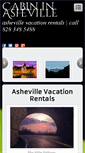 Mobile Screenshot of cabininasheville.com